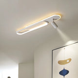 Moderne LED Plafondlamp met Spot – Zwart/Wit/Goud Dimbaar