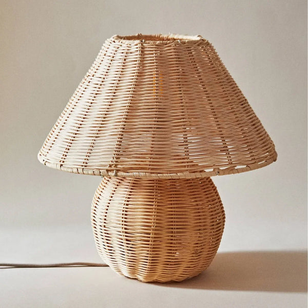 Handgemaakte Rotan Vloerlamp Wabi Sabi Japans Nordic Stijl – E27