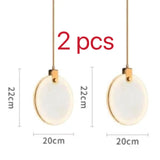 Moderne Marmeren LED Hanglamp – Luxe Slaapkamer & Woonkamer Lamp