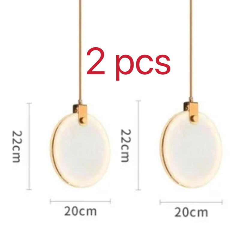 Moderne Marmeren LED Hanglamp – Luxe Slaapkamer & Woonkamer Lamp