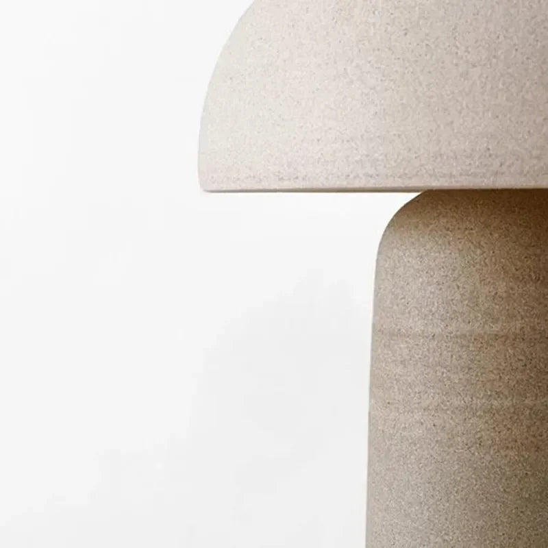 Wabi-Sabi Tafellamp – Japanse Keramiek Potvorm G9 LED Designlamp