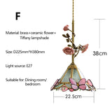 Vintage Franse Rozen Hanglamp – Massief Koper & Glas E27 LED