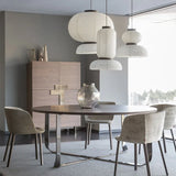 Wabi-Sabi Hanglamp – Japanse Rijstpapier LED Pendel