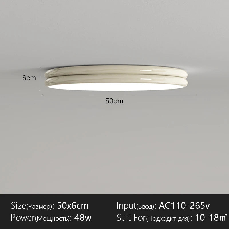 Bauhaus Plafondlamp Groen LED Voor Woonkamer, Slaapkamer & Keuken