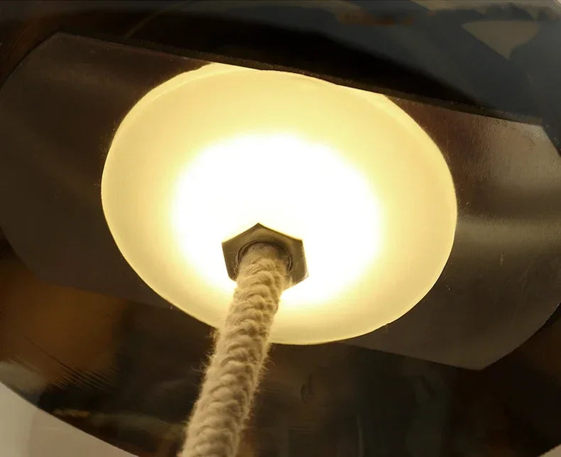 Moderne LED glazen hanglamp – kroonluchter voor woonkamer & keuken