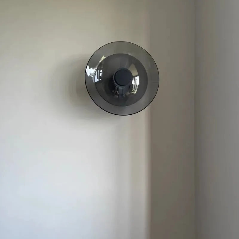 Nordic AuraGlass – Moderne Glazen LED Wandlamp