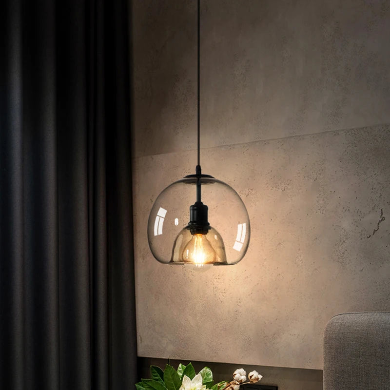 Nordic LED Hanglamp – Moderne E27 Plafondlamp voor Woonkamer & Eetkamer