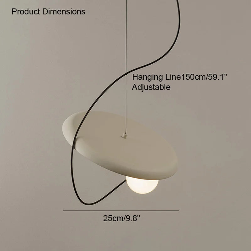 Moderne Magnetische Hanglamp G9 Wit Voor Eetkamer, Keuken & Slaapkamer