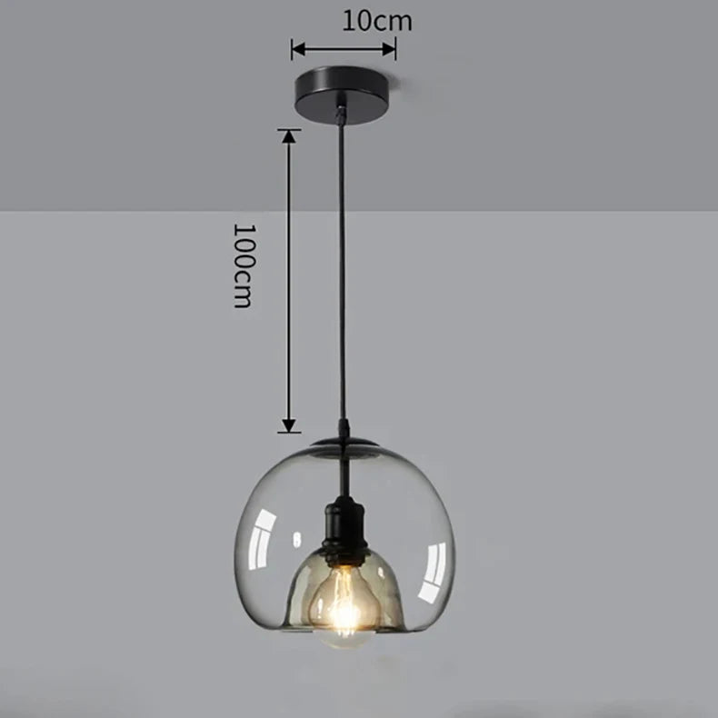 Nordic LED Hanglamp – Moderne E27 Plafondlamp voor Woonkamer & Eetkamer