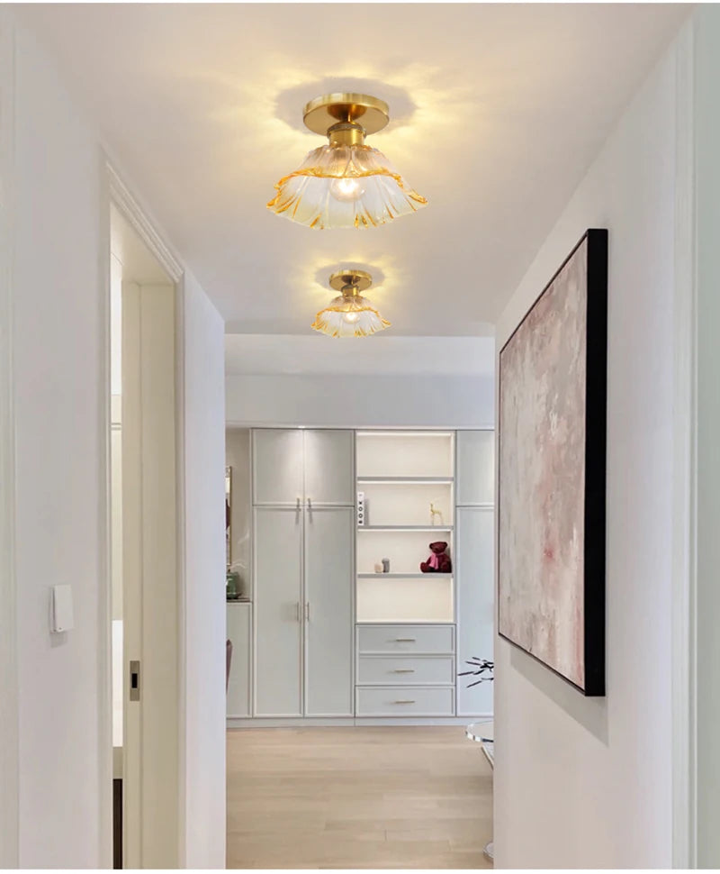 Retro Glazen Hanglamp E27 Voor Woonkamer, Keuken & Eettafel