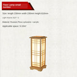 Japanse Houten Vloerlamp – LED Staande Lamp E27 3 Maten