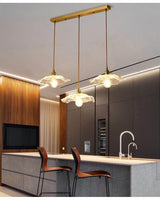 Retro Glazen Hanglamp E27 Voor Woonkamer, Keuken & Eettafel