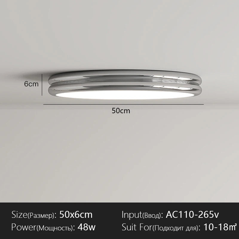 Bauhaus Plafondlamp Groen LED Voor Woonkamer, Slaapkamer & Keuken