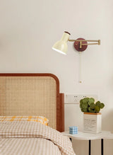 Nordic LED Wandlamp Ivory – Moderne Wandlamp met Trekschakelaar