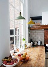 Retro Industrieel Hanglamp E27 Kleurig Voor Keuken, Restaurant & Woonkamer