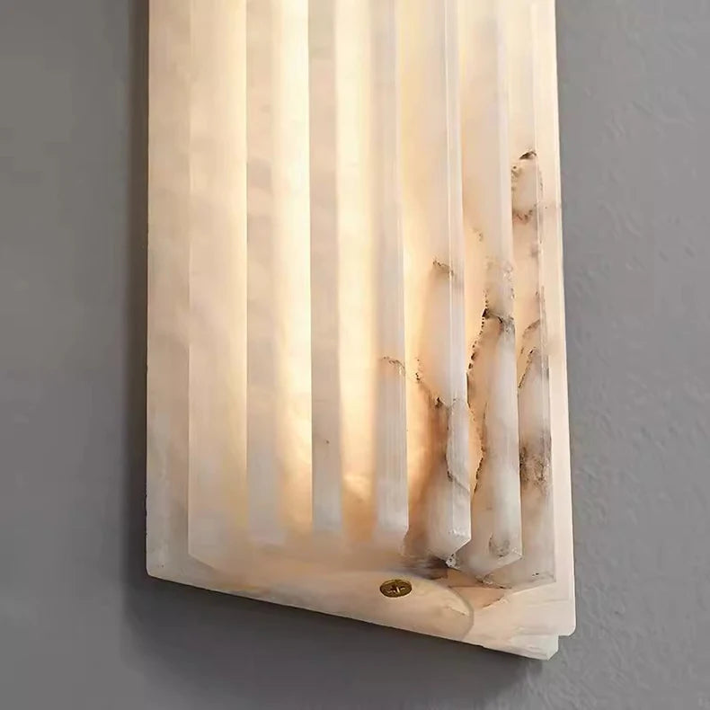 Marmeren Wandlamp – Luxe LED Art Deco Slaapkamer & Badkamer