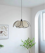 Vintage Lotus Hanglamp Handgeweven E27 Voor Woonkamer & Slaapkamer