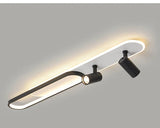 Moderne LED Plafondlamp met Spot – Zwart/Wit/Goud Dimbaar
