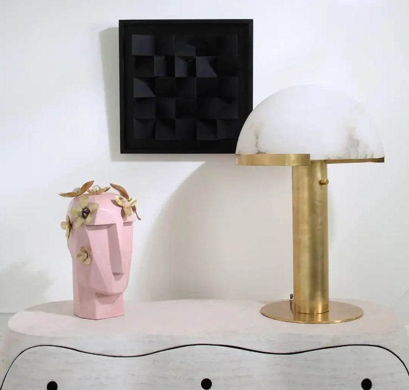 Luxe Postmoderne Spaanse Marmer Tafellamp G9 Voor Slaapkamer & Woonkamer