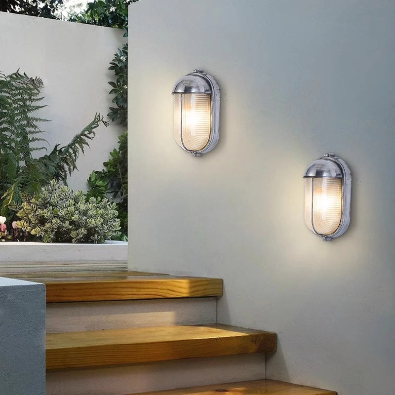 Retro Buiten Wandlamp LED E27 – IP65 Waterdicht Vintage Sconce