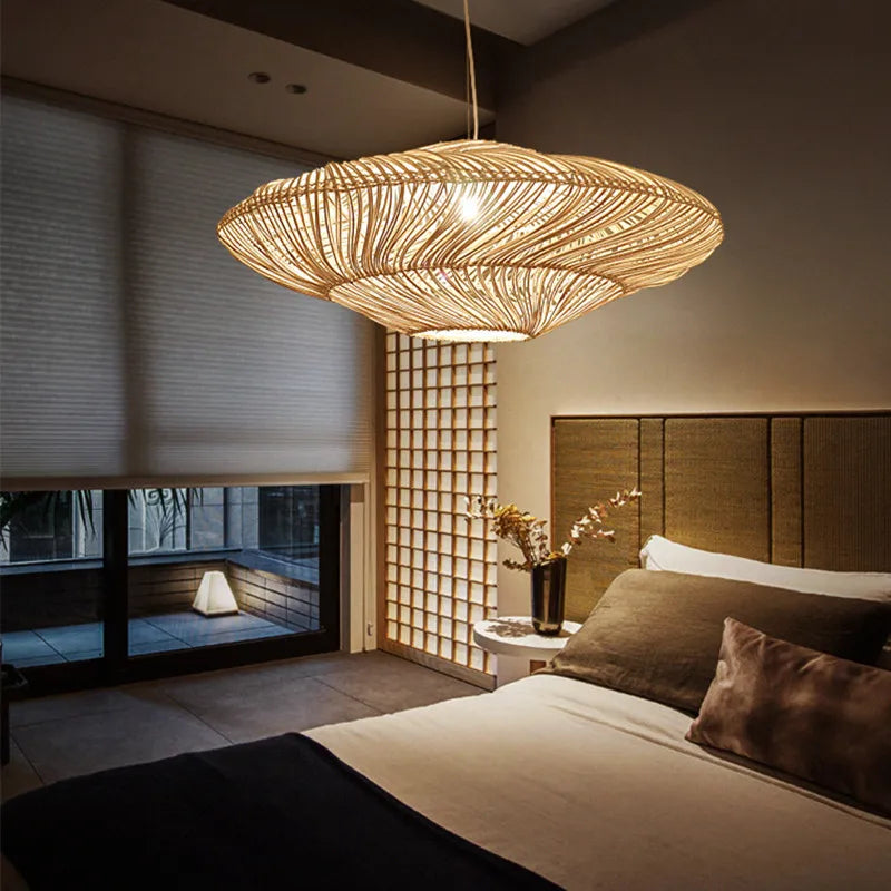 ZenRattan – Japanse Wabi-Sabi LED Hanglamp