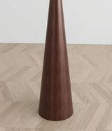 Wabi-Sabi Vloerlamp – Minimalistisch Japans Design met Stoffen Kap