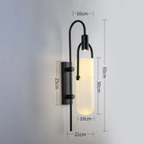 Moderne LED Wandlamp – Glas & Metaal Slaapkamer/Woonkamer Goud/Zwart