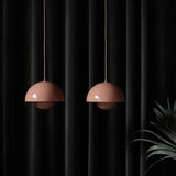 Deense Design Hanglamp – Halfronde Bloemknop LED Pendelarmatuur