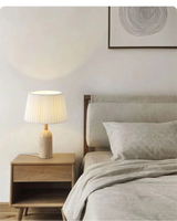 Moderne Gele Marmeren Tafellamp – Wabi Sabi Design voor Woonkamer