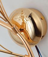 Kristallen Wandlamp Gouden Takken – LED G4 Slaapkamer & Woonkamer