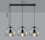 Nordic LED Hanglamp – Moderne E27 Plafondlamp voor Woonkamer & Eetkamer
