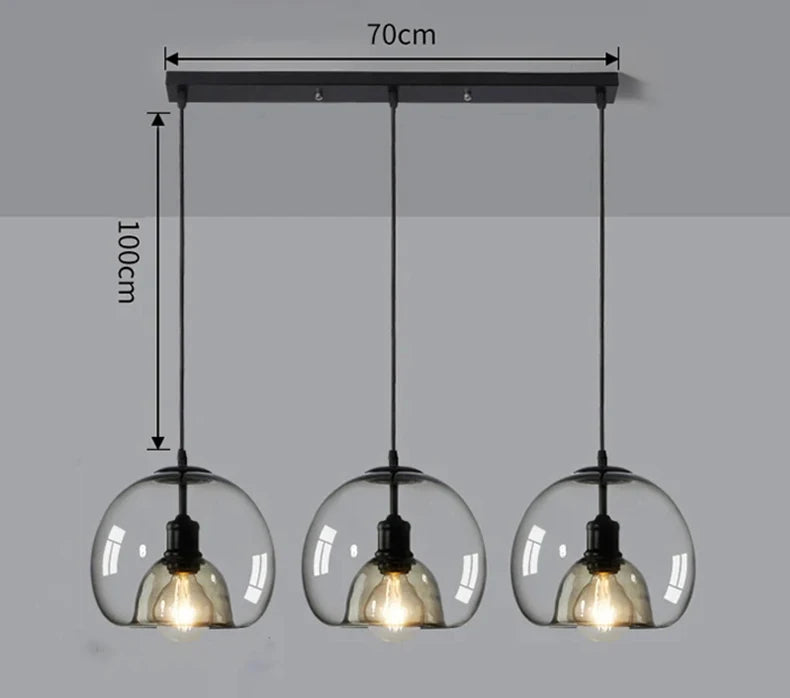Nordic LED Hanglamp – Moderne E27 Plafondlamp voor Woonkamer & Eetkamer