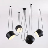 Nordic Hanglamp Drum E27 Aluminium Zwart