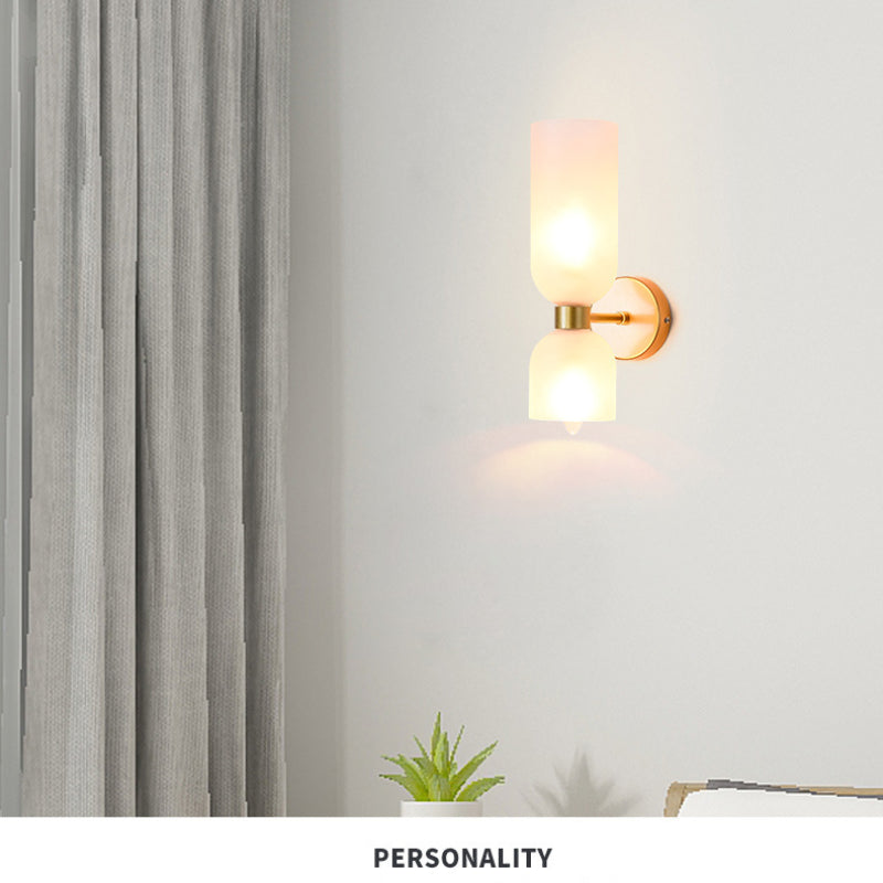 Nordic Wandlamp Glas – Moderne Slaapkamer & Woonkamer Wandverlichting