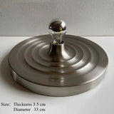 Nordic Ripple Disc Wandlamp – Bauhaus UFO Schotel Vintage Design LED