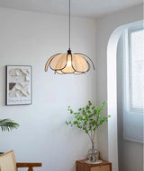 Vintage Lotus Hanglamp Handgeweven E27 Voor Woonkamer & Slaapkamer