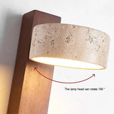 AureaCave Wabi-Sabi Travertin Wandlamp