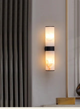 Albast Marmeren Wandlamp – Luxe Messing LED Sconce Modern