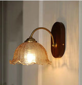 LED Wandlamp Hout & Koper – Vintage Bedlamp voor Woonkamer & Bad