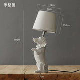 Denemarken Puppy Tafellamp E27 LED Voor Kinderkamer & Slaapkamer