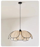 Vintage Lotus Hanglamp Handgeweven E27 Voor Woonkamer & Slaapkamer