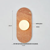 Wabi-Sabi Wandlamp – Bulgari Luxe Steen LED Waterproof Buitenlamp