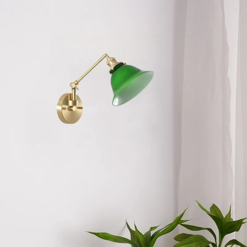 Nordic LED Wandlamp Glas – Verstelbaar, Trekschakelaar, Sfeerverlichting