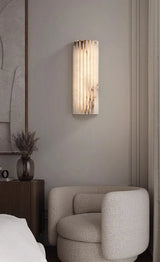 Marmeren Wandlamp – Luxe LED Art Deco Slaapkamer & Badkamer