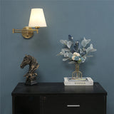 Nordic Wandlamp LED Opvouwbaar Zwart/Goud Voor Slaapkamer & Studie