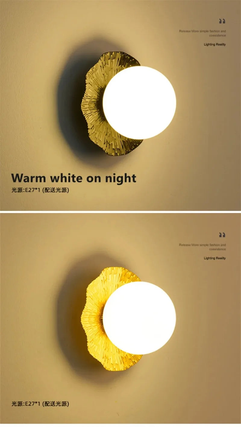 Gouden Plafondlamp – Lotusblad Design LED G9 Ø25/35cm
