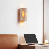 Travertin Wandlamp Beige – Luxe LED Sfeerverlichting, Moderne Stijl