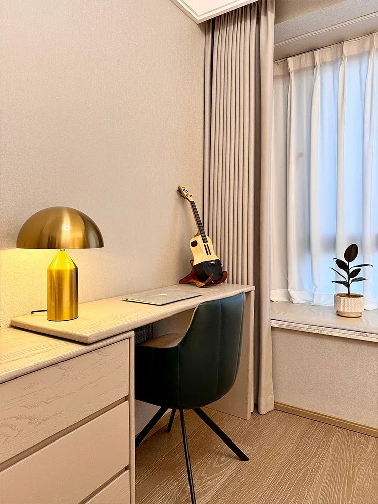 Luxe Moderne Paddestoel LED Tafellamp Nordic E14 Voor Slaapkamer & Studie