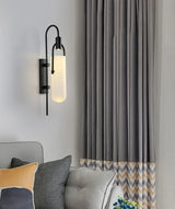 Moderne LED Wandlamp – Glas & Metaal Slaapkamer/Woonkamer Goud/Zwart