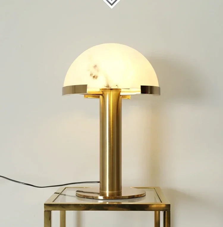 Luxe Postmoderne Spaanse Marmer Tafellamp G9 Voor Slaapkamer & Woonkamer